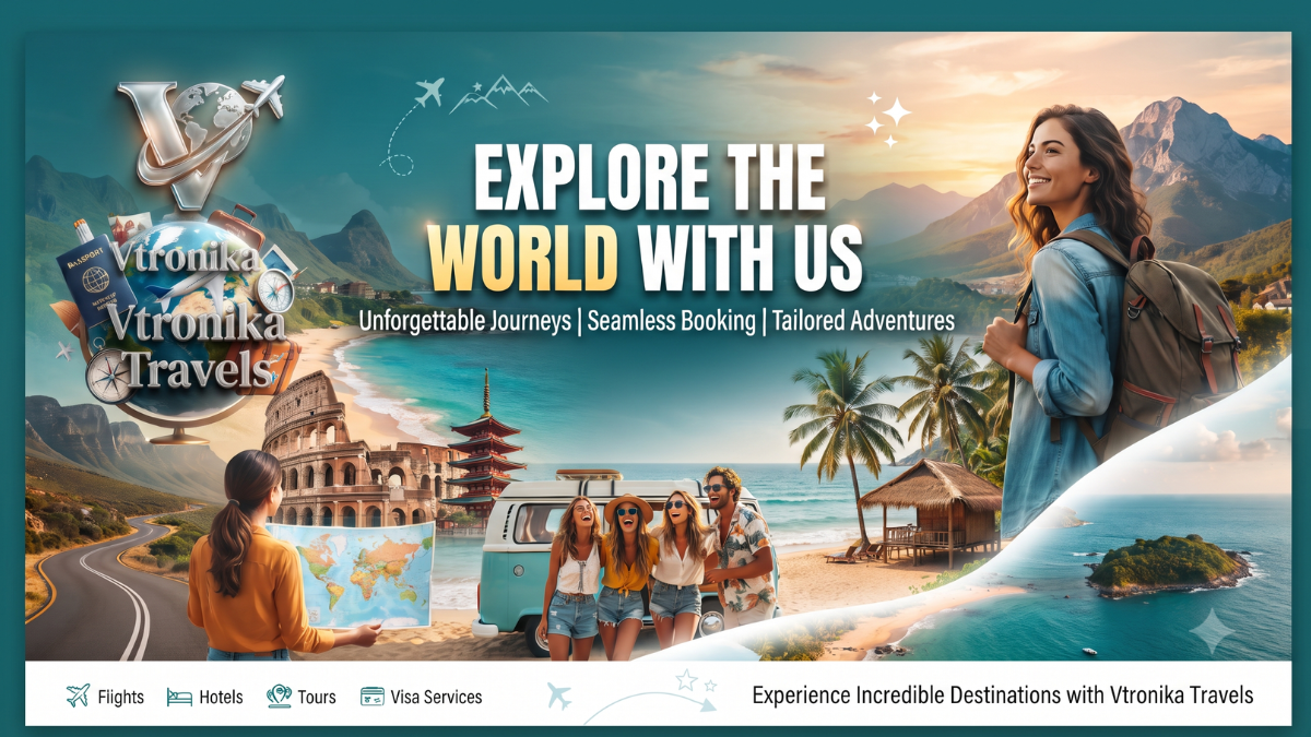 Explore The World With US: Unforgettable Journeys & Tailored Adventures is a magnificent and exceptional platform designed specifically for travel enthusiasts, making it possible to explore the most breathtaking destinations across the globe, with the ultimate mission not merely to transport travelers from one place to another, but to gift them timeless memories that remain safely etched in their hearts and minds for a lifetime, ensuring that whenever they look back at those moments, a smile naturally lights up their faces. The standout feature of this platform is its capability to provide a diverse array of tailored adventures, where every trip is never treated as a generic or routine package, but is instead meticulously crafted around your unique needs, financial budget, and personal preferences, meaning that whether your heart beats for adventure-filled trekking, challenging mountain climbs, or simply sitting on a tranquil beach listening to the gentle rhythm of the waves, a complete itinerary is customized entirely to match your desires. This voyage of unforgettable journeys is far beyond an ordinary vacation or a simple holiday; rather, it is a soul-refreshing experience that pulls you out of your exhausting and monotonous daily routine, introducing you to vibrant new cultures, diverse traditions, and unique civilizations, which grants you the opportunity to view the world from a completely fresh and expanded perspective while living the most beautiful moments of your life. To ensure your journey remains entirely seamless and stress-free, a dedicated team of professional travel guides and seasoned experts stands by your side at every single step, not only guaranteeing your utmost safety and security but also leading you to those well-kept hidden gems and off-the-beaten-path destinations that usually remain hidden from regular tourists, ensuring your tour transforms into a truly unique and unforgettable adventure. If you are also looking to take a much-needed break from your hectic and high-stress modern lifestyle, eager to witness the raw beauty of the world with your own eyes, and ready to embark on a brand-new journey, connect with Explore The World With US today and set off on the journey of your dream world, where every upcoming moment is overflowed with joy, adventure, and unforgettable memories.