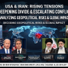 Introduction and Historical Roots of the DivideThe geopolitical friction between the United States and Iran represents one of the most enduring, complex, and volatile rivalries in modern international relations, where decades of ideological animosity, strategic mistrust, and regional competition have systematically deepened the divide between both nations. This deep-seated hostility traces its historical roots back to the 1979 Islamic Revolution, which fundamentally dismantled the pro-Western Pahlavi dynasty, replaced it with a theocratic regime hostile to American influence, and culminated in the protracted Iran hostage crisis that permanently severed formal diplomatic ties. Over the ensuing decades, successive U.S. administrations have attempted various strategies ranging from crippling economic sanctions and covert operations to diplomatic engagement, most notably marked by the 2015 Joint Comprehensive Plan of Action, or JCPOA, designed to curb Tehran's nuclear ambitions. However, the unilateral withdrawal of the United States from the nuclear accord in 2018 under the "maximum pressure" campaign reignited intense hostility, driving Iran to progressively resume and accelerate its nuclear enrichment activities while solidifying a posture of active defiance against American hegemony in the Middle East.Escalation of Direct Conflicts and Regional ProxiesIn recent years, the adversarial relationship has transcended traditional diplomatic and economic warfare, evolving into frequent military escalations, direct confrontations, and proxy conflicts that consistently threaten to engulf the entire Middle East. Tehran has strategically cultivated and expanded its "Axis of Resistance," a powerful network of regional non-state actors and proxy militias—including Hezbollah in Lebanon, the Houthis in Yemen, and various Shia paramilitary groups in Iraq and Syria—to project power, deter direct military interventions, and systematically challenge U.S. and allied interests across multiple fronts. This complex web of asymmetric warfare has manifested in persistent drone and missile attacks targeting American military installations, commercial shipping lanes, and strategic infrastructure belonging to U.S. regional partners like Israel and the Gulf states. Consequently, direct military reprisals by the United States and its allies, aimed at neutralizing these threats and degrading Iran's ballistic missile and nuclear infrastructure, have created a dangerous cycle of retaliation and counter-retaliation, pushing the threshold of open warfare higher than at any point in recent history. Global Economic Fallout and Energy VulnerabilitiesThe ongoing escalation between Washington and Tehran carries profound geopolitical risks that extend far beyond regional boundaries, exerting severe economic shocks on the global marketplace, particularly through energy sector vulnerabilities. At the center of this economic danger lies the Strait of Hormuz, a critical maritime chokepoint through which approximately one-fifth of the world's petroleum consumption and significant liquefied natural gas supplies must pass. Any threat, blockade, or military disruption within this vital corridor instantly restricts global shipping activity, drives crude oil prices skyward, and triggers widespread financial market instability. For advanced and emerging economies alike, these sudden energy price spikes translate directly into renewed inflationary pressures, soaring transportation and manufacturing costs, and elevated risks of global economic stagnation. Furthermore, international supply chains face continuous strain as commercial aviation is forced to reroute to avoid volatile Middle Eastern airspace, compounding the financial burdens on global trade, tourism, and consumer goods markets. Cybersecurity Threats and Multipolar Geopolitical ShiftsBeyond conventional military and economic repercussions, the deepening U.S.-Iran conflict has catalyzed a dangerous expansion into the digital domain, where sophisticated cyber warfare has become a primary instrument of statecraft. Iran has progressively developed formidable cyber capabilities, deploying state-sponsored hacking groups to launch persistent digital offensives against Western financial institutions, critical energy grids, government networks, and transportation infrastructure. This blurring line between traditional warfare and cyber insecurity forces the United States and its allies to heavily redirect strategic resources toward bolstering domestic digital resilience and increasing defense spending. On a broader geopolitical scale, this persistent friction accelerates a global shift toward a multipolar order, as major powers like China and Russia navigate the crisis to advance their own strategic ambitions, secure discounted energy supplies, and exploit the diversion of Western military focus. Ultimately, unless sustainable diplomatic off-ramps and comprehensive security frameworks are established, the escalating divide between the United States and Iran will continue to generate pervasive instability, threatening both regional peace and global economic resilience.