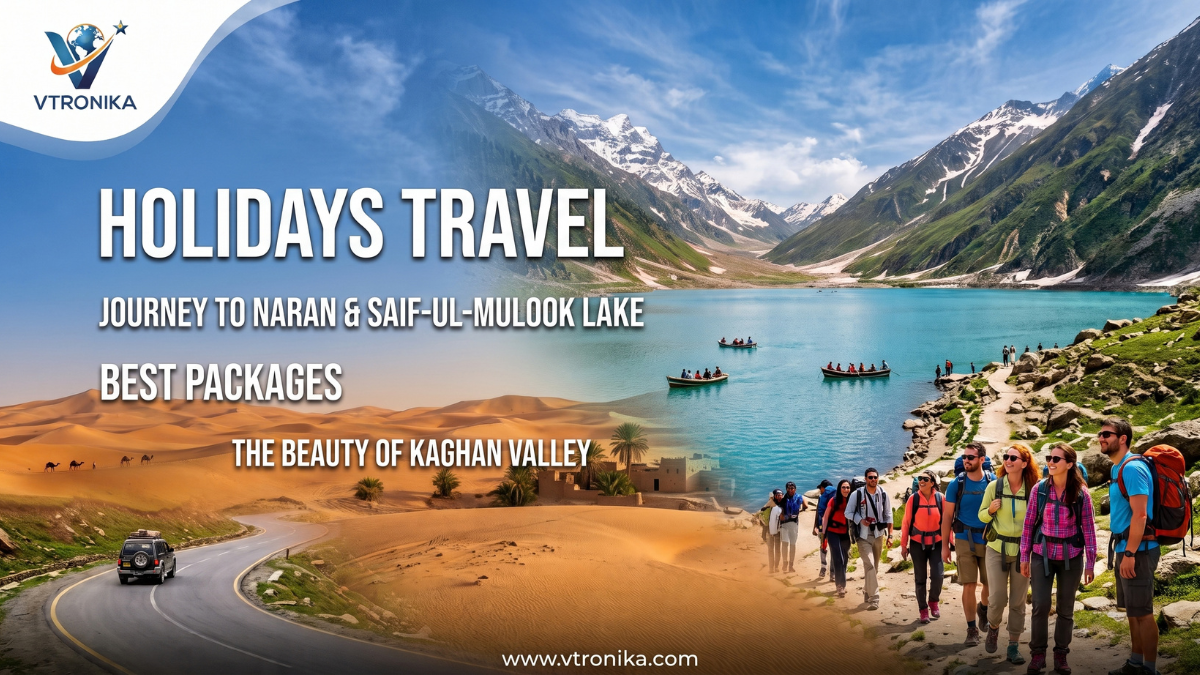 The Gateway to Kaghan Valley: Setting Out on the Mountain Road Embarking on a holiday journey to Naran and the Kaghan Valley offers an unforgettable escape into northern Pakistan's most picturesque alpine landscapes, where winding mountain roads, roaring rivers, and terraced hillsides greet travelers at every turn. Departing from Islamabad or Abbottabad, the drive winds along the scenic Hazara Motorway toward Balakot, the historic entrance to the valley, where the air turns noticeably cooler, crisp, and fresh. As the route traces the rushing, glacier-fed waters of the Kunhar River, dense pine forests, cascading roadside waterfalls, and quaint wooden suspension bridges build excitement, pulling visitors deeper into a serene mountainous sanctuary far removed from the noise of city life. Naran Bazaar: The Lively Heart of Mountain Hospitality Arriving in Naran town reveals a vibrant, welcoming high-altitude hub, buzzing with holidaymakers, local vendors, steaming street-side food stalls, and the warm hospitality of the local community. Situated at over 2,400 meters above sea level, Naran serves as the central base camp for exploring the upper Kaghan Valley, offering everything from riverside camping under starlit skies to cozy hotels overlooking snow-capped peaks. Days here are filled with strolls through lively markets lined with woolen shawls, traditional handicrafts, and dry fruits, alongside evenings spent enjoying freshly caught Kunhar trout, hot chapli kebabs, and warm cups of spiced chai by crackling bonfires. The Jeep Safari: Ascending toward Legendary Heights The journey from Naran to Lake Saif-ul-Mulook is an adventure in itself, accessible via rugged four-wheel-drive jeeps driven by skilled local drivers who navigate steep, unpaved cliffside tracks with remarkable ease. As the open-top vehicles climb over rock-strewn trails, rocky streams, and melting glacial patches, panoramic vistas of deep gorges and alpine pastures unfold on either side. The crisp mountain breeze, the roar of revving engines against rugged terrain, and the thrilling sense of vertical ascent heighten anticipation, turning the thirty-minute off-road climb into one of the most memorable chapters of the entire northern journey. Lake Saif-Ul-Mulook: A Legendary Alpine Wonder Reaching Lake Saif-ul-Mulook feels like stepping directly into a living fairytale, where emerald-green glacial waters mirror the towering, snow-draped summit of Malika Parbat standing majestically in the background. Resting at an altitude of over 3,200 meters, this legendary body of water is steeped in folklore, famed for the timeless romantic tale of Prince Saif-ul-Mulook and the fairy princess Badri-ul-Jamal. Walking along its quiet shoreline, watching colorful wooden rowboats glide across icy ripples, or simply sitting in silent reverence beneath sheer granite peaks creates an overwhelming sense of peace, perfectly capturing the untamed, poetic soul of the Kaghan Valley. Upper Kaghan Excursions: Untouched Alpine Splendor While Saif-ul-Mulook remains the crowning jewel, the broader Kaghan Valley extends far beyond, tempting explorers with pristine alpine meadows, glacial lakes, and sweeping vistas at every turn. A short drive further north leads toward the tranquil waters of Lake Lulusar, the cascading streams of Batakundi, and the vast, open highlands of Babusar Pass at over 4,100 meters, where travelers can look out across the boundary into Gilgit-Baltistan. Whether hiking across wildflower-strewn pastures, capturing memories of grazing sheep herds, or breathing in thin, crystalline mountain air, traveling through this valley leaves an indelible mark of natural wonder and enduring rejuvenation.