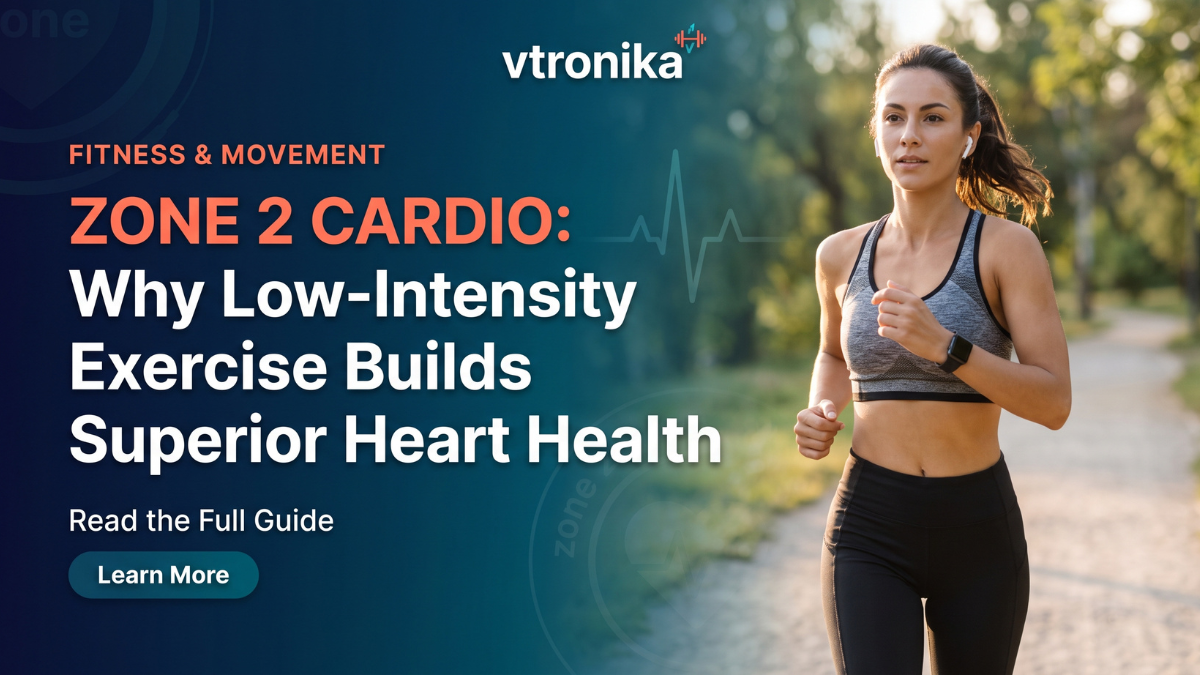 Zone 2 cardio, defined as steady-state aerobic exercise performed at sixty to seventy percent of your maximum heart rate, represents the most scientifically validated foundation for developing resilient cardiovascular health, cellular endurance, and long-term vitality. Many fitness enthusiasts fall into the trap of believing that workouts must be brutally intense, breath-depleting, and drenched in sweat to produce meaningful cardiovascular gains, yet chronic high-intensity interval sessions often overtax the central nervous system, elevate systemic cortisol, and place excessive mechanical strain on joints. In contrast, Zone 2 training occurs at a sustainable conversational pace, where you can speak in full sentences without gasping for air, allowing you to train for extended durations without triggering acute systemic exhaustion or accumulating destructive muscular fatigue. At the cellular and vascular level, the transformative power of Zone 2 cardio lies in its unparalleled ability to stimulate mitochondrial biogenesis and optimize cardiovascular architecture. Operating at this specific low-intensity threshold relies almost entirely on slow-twitch, Type I muscle fibers, signaling cells to clear lactate efficiently and burn circulating fatty acids as primary fuel, which dramatically improves metabolic flexibility and preserves glycogen reserves. Furthermore, this deliberate cadence allows the left ventricle of the heart to fill completely during each diastole, stretching the myocardial chamber and increasing stroke volume without inducing stiffening wall thickness, which permanently lowers your resting heart rate and reduces the daily mechanical workload placed on your heart. Beyond strengthening cardiac muscle, Zone 2 exercise acts as a powerful preventative shield against arterial stiffness, hypertension, and systemic metabolic disease. Sustained aerobic blood flow stimulates the vascular endothelium to produce higher amounts of nitric oxide, which naturally dilates arterial pathways, lowers systemic peripheral resistance, and flushes peripheral tissues with nutrient-rich, oxygenated blood. Dedicating thirty to forty-five minutes three to four times per week to low-intensity cycling, brisk incline walking, or easy jogging builds an expansive aerobic engine, preserves lifelong metabolic resilience, and ensures your heart remains adaptable, strong, and capable of enduring physical demands for decades to come.