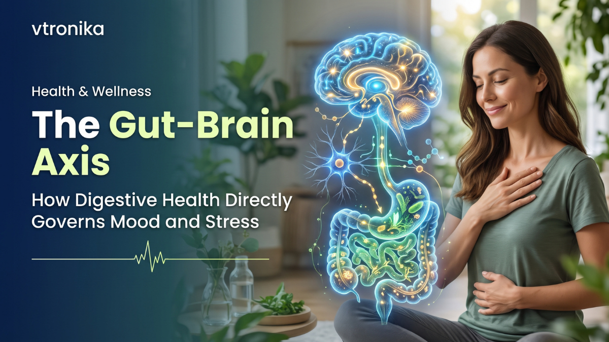 The human body operates an intricate, bidirectional communication network known as the gut-brain axis, physically and biochemically linking the emotional and cognitive centers of the brain with the peripheral intestinal functions of the digestive tract, meaning your stomach and your mind are in a constant, uninterrupted conversation. This profound connection is primarily facilitated by the vagus nerve, a massive neurological superhighway that stretches from the brainstem all the way down to the abdomen, allowing the trillions of microscopic bacteria residing in your gut microbiome to actively produce and regulate essential neurotransmitters, such as serotonin and dopamine, which are the exact chemicals fundamentally responsible for stabilizing your overall mood, controlling your anxiety, and managing your daily psychological stress levels. When your digestive system is compromised by a poor diet consisting of highly processed foods, excess artificial sugar, or chronic inflammation, it creates a dangerous state of microbial imbalance known as dysbiosis, which subsequently sends immediate distress signals directly up the vagus nerve to the brain, potentially triggering sudden, severe mood swings, unexplainable cognitive fatigue, and heightened, prolonged states of psychological stress or depression. Conversely, by actively nourishing your digestive system with a diverse, plant-based, fiber-rich diet consistently filled with prebiotics and fermented, probiotic-heavy foods, you can cultivate a thriving, perfectly balanced microbiome, fundamentally transforming your gut into a powerful, natural emotional regulator that actively shields your mind against the damaging physical and mental effects of chronic anxiety, proving that true mental wellness fundamentally begins right on your dinner plate.