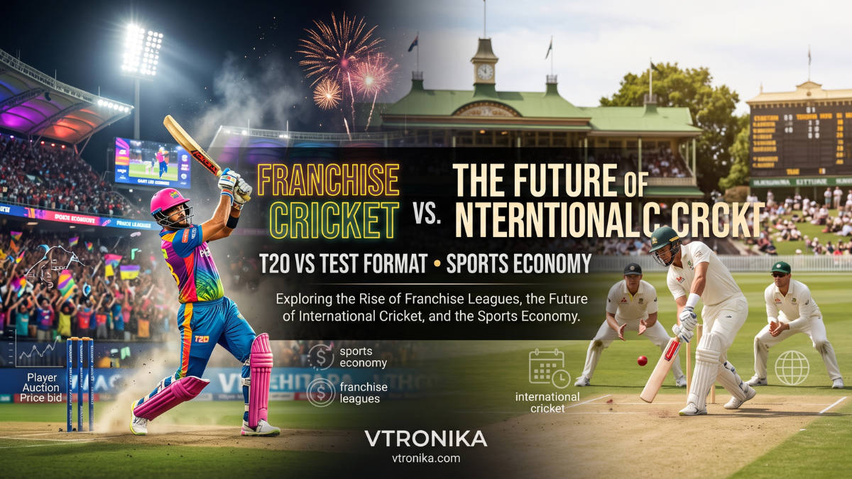 The Commercial Realignment of Modern Cricket The Global Franchise Boom and the Corporate Sports Economy The exponential growth of modern franchise cricket leagues has completely restructured the global sports economy, turning a once-conservative athletic governing model into a multi-billion-dollar commercial entertainment powerhouse. Powered by multi-club private equity investments, digital streaming bidding wars, global brand sponsorships, and lucrative auction payrolls, tournaments like the IPL, PSL, BBL, and SA20 generate unprecedented financial density within narrow calendar windows. This commercial influx has decentralized power away from traditional national cricket boards, concentrating capital in private team conglomerates that offer athletes multi-million-dollar contracts across multiple continents. As private leagues monetize prime-time television slots, high-velocity digital highlights, and gamified fan engagement, the broader sports economy surrounding cricket now mirrors European club football, establishing high-margin, scalable commercial properties that command premium broadcast valuations worldwide. T20 vs Test Format: The Philosophical and Tactical Divide The ongoing debate between the fast-paced T20 vs Test format highlights a profound aesthetic, physical, and psychological split within global sporting culture. While traditional purists revere five-day Test matches as the pinnacle of patience, seam movement, athletic stamina, and mental fortitude, modern audiences increasingly favor the explosive, boundary-laden intensity of twenty-over cricket. The T20 format delivers a digestible, three-hour entertainment package tailored for mobile-first viewers, real-time sports analytics, short-form video algorithms, and commercial advertisers seeking high-density viewer retention. However, this tactical shift toward power-hitting, rapid bat speed, and mystery spin exerts immense pressure on red-ball traditions, forcing administrators to reckon with empty grandstands at non-marquee Test matches while franchise stadiums sell out under evening floodlights. The Precarious Future of International Cricket and Bilateral Scheduling The expanding franchise calendar creates an urgent existential crisis regarding the future of international cricket, threatening the viability of routine bilateral tours that lack clear championship stakes. Top-tier athletes increasingly forfeit central national contracts to operate as globe-trotting freelance specialists, creating talent drains that leave sovereign boards struggling to field their strongest rosters for away Test and ODI series. To prevent bilateral cricket from collapsing into contextless exhibition games, the International Cricket Council (ICC) must establish protected scheduling windows, ring-fencing periods for marquee Test championships and World Cups while allowing private leagues to thrive. The long-term health of the sport relies entirely on engineering an equitable revenue-sharing formula, ensuring that private franchise billions subsidize grassroots domestic academies, first-class structures, and youth development pathways rather than eroding the historic prestige of sovereign international competition.
