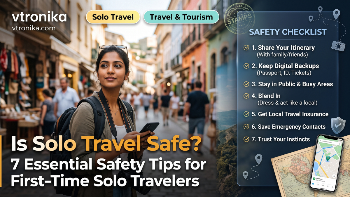 Research destination-specific safety conditions thoroughly before booking, review neighborhood crime heatmaps and recent traveler feedback to identify districts that remain well-lit and walkable after dark, book accommodations in verified hotels or highly reviewed hostels situated in central areas, confirm around-the-clock front desk security and close proximity to official transit links, map your arrival route from the airport or station in advance, and schedule flights and trains to land during daylight hours to avoid navigating foreign streets alone late at night.Share a detailed digital itinerary containing flight numbers, train reservations, and accommodation addresses with a trusted family member or friend back home, activate ongoing live location sharing via messaging apps or map services, establish a daily check-in routine at set intervals to confirm your well-being, provide your emergency contacts with your local SIM card phone number and hotel room details, and always inform the front desk staff of your destination and expected return time whenever embarking on remote hikes or excursions.Never store all your cash, payment cards, and identification documents in a single bag or wallet, distribute funds across multiple secure points including an RFID-blocking neck pouch, a deep interior pocket, and the hotel room safe, print physical color copies of your passport data page and travel visas while keeping encrypted digital copies uploaded to secure cloud storage, carry small denominations in an easily accessible front pocket to pay for minor purchases without revealing your wallet, and immediately contact your bank through designated mobile apps if an unauthorized transaction or card loss occurs.Save local emergency contact numbers—including tourist police, national ambulance dispatch, and the nearest embassy or consulate—into your smartphone favorites, keep written hard copies of these numbers tucked inside your daypack, pre-download regional offline map data and translation language packs to maintain navigation when mobile coverage drops, carry a fully charged 20,000mAh portable power bank with fast-charging cables at all times, and configure your smartphone’s lock screen to display vital ICE (In Case of Emergency) contact information.Treat your internal instinct as your primary safety tool, leave immediately without concern for appearing impolite if an environment, individual, or vehicle makes you feel uncomfortable, instruct drivers to stop at the nearest crowded public venue if they deviate from agreed navigation routes, keep a reserve fund of physical cash on hand to fund an instant taxi ride out of an uneasy situation, and remember that withdrawing to a secure hotel room or well-lit commercial hub is always the right call whenever doubt arises.