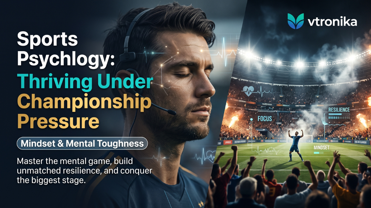Championship pressure distinguishes good athletes from legendary performers, requiring an unshakeable psychological foundation built on deliberate mental conditioning, high self-regulation, cognitive reframing, and the ability to interpret extreme physiological arousal not as debilitating fear but as heightened readiness for execution, Elite performers master attentional control through focused cue utilization, training the mind to filter out external distractions like crowd noise, high-stakes narratives, and scoreboard anxiety, while directing limited mental bandwidth entirely onto immediate tactical responsibilities, biomechanical precision, and the execution of the next controllable micro-action, Emotional equilibrium in clutch moments depends largely on pre-performance routines and physiological anchors, where controlled diaphragmatic breathing, biofeedback self-regulation, and progressive neuromuscular release down-regulate sympathetic nervous system overdrive, keeping heart rate spikes manageable and cognitive faculties crystal clear, Cognitive reframing and disciplined internal dialogue play a critical role under high adversity, replacing catastrophic thinking and fear of outcome with process-driven affirmations, technical solutions, and a stubborn growth mindset that treats unexpected momentum swings or officiating errors merely as standard operational variables to be solved, Mental visualization and motor imagery serve as neurological dress rehearsals for high-stress scenarios, allowing athletes to vividly simulate worst-case match conditions, tactical impasses, and critical pressure points thousands of times in their minds, thereby eliminating novelty and hesitation when those exact championship junctures materialize in real time, True mental toughness ultimately manifests as psychological flexibility and radical acceptance, meaning elite competitors do not waste energy suppressing nervous energy or demanding flawless internal calm; instead, they acknowledge the immense gravity of the moment, accept the inevitable discomfort, and commit unreservedly to aggressive, decisive execution until the final whistle sounds,