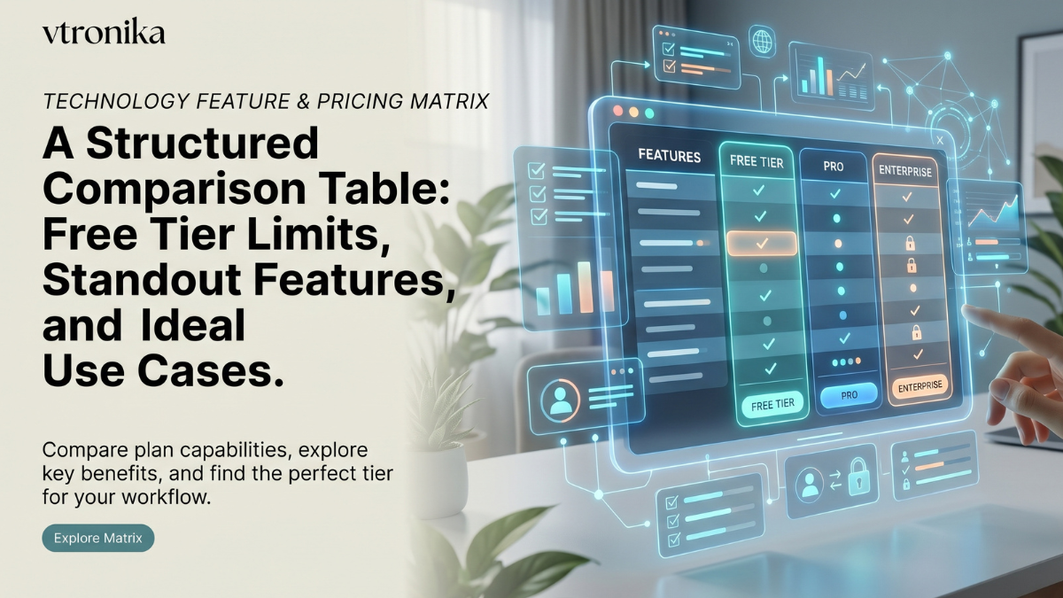 Navigating the modern software landscape requires a comprehensive technology feature and pricing matrix, which serves as an essential, structured comparison tool designed to help businesses and individual users make highly informed purchasing decisions, ensuring they select the perfect digital platform without overspending on unnecessary premium upgrades or getting locked into rigid contracts. At the foundational level of this evaluation, carefully analyzing the free tier limits is absolutely critical, as many software-as-a-service providers offer introductory plans that restrict the number of user seats, impose strict monthly data caps, or block essential third-party integrations, making it vital to understand exactly when a rapidly growing business will be forced to transition into a paid subscription to avoid sudden operational bottlenecks. Moving beyond basic pricing structures, deeply evaluating the standout features of each platform allows organizations to identify unique, proprietary tools, such as advanced artificial intelligence automation, customized API access, or specialized data visualization dashboards, which directly solve their specific workflow challenges and clearly separate truly innovative solutions from generic, everyday software options. Ultimately, mapping these technical capabilities and pricing tiers to their ideal use cases guarantees a highly successful software implementation, as a robust matrix will accurately highlight whether a specific application is best suited for a small team of freelance creatives needing basic collaboration tools, or a massive global enterprise requiring bank-level security, dedicated support, and complex, multi-departmental project management capabilities.