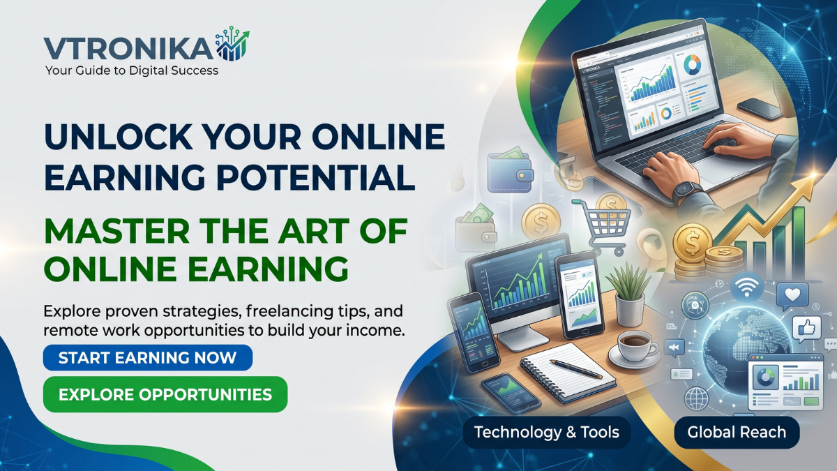 Unlock Your Online Earning Potential: Master the Art of Online Earning Understanding the Modern Digital Economy and Market Mindset The digital landscape has fundamentally transformed how income is generated, opening unprecedented opportunities for individuals to build sustainable wealth from anywhere in the world. Thriving in this competitive space requires moving away from the illusion of overnight riches, embracing a long-term business mindset, and identifying profitable market niches that match your natural strengths. Whether your goal is to earn supplementary income, transition into full-time remote consulting, or build automated income streams, success begins with understanding how value is exchanged online, studying customer psychology, and committing to continuous skill development. Mastering High-Income Skills and Scalable Service Delivery The fastest and most reliable path to financial independence online lies in acquiring specialized, high-demand skills that businesses eagerly pay premium rates to access. Disciplines such as performance copywriting, full-stack web development, digital marketing, conversion rate optimization, and AI workflow integration remain exceptionally lucrative. By packaging these capabilities into structured service offerings, building an authentic portfolio, establishing social proof through client testimonials, and mastering direct client acquisition via platforms like LinkedIn or curated freelance marketplaces, you position yourself as an indispensable asset rather than a replaceable commodity. Building Digital Assets, Audience Authority, and Passive Revenue While trading time for hourly pay offers immediate cash flow, true financial scalability occurs when you decouple your earnings from manual labor by creating reusable digital assets. Establishing a focused content ecosystem through niche authority blogs, high-converting email newsletters, educational YouTube channels, or specialized podcasts enables you to aggregate an engaged, trusting audience. Once established, this distribution power allows you to monetize effortlessly via high-ticket affiliate partnerships, sponsored editorial placements, digital information products, paid community memberships, and automated micro-courses that generate income around the clock. Systems, Automation, and Sustainable Long-Term Scaling Mastering the art of online earning extends far beyond signing your first clients or launching your initial digital product; it demands building robust operational systems that prevent burnout and foster scalable growth. Successful digital entrepreneurs leverage modern automation software, streamlined payment gateways, deliberate task delegation, and efficient customer relationship tools to handle operational friction. By continuously reinvesting your early profits into advanced tools, disciplined personal finance habits, data-driven performance analytics, and high-level networking, you transform isolated internet side-hustles into resilient, recession-proof digital enterprises designed to thrive for years to come.